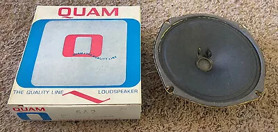 Vintage NOS QUAM 6A2 Speaker Loudspeaker 6 1/2” • $30