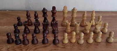 Vintage 32 Pieces Wood Chess Set  • $16.99