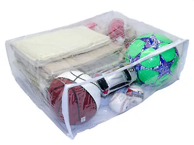 1-Pack X-Large Heavy Duty Vinyl Zippered Closet Storage Bags Clear 22 X18 X7.5  • $13.98