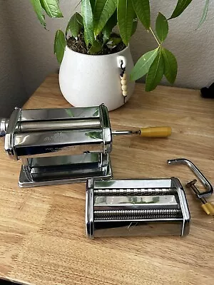 $33.74 • Buy Marcato Atlas Pasta Maker Model 150 Hand Crank Noodle Maker Made In Italy