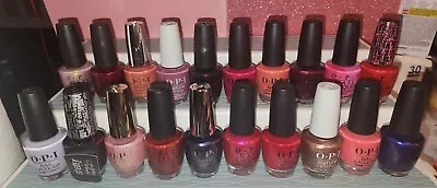 OPI Nail Polish - Lot Of 20 Regular Zise *please See Pictures For Shades * • $49