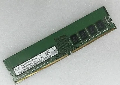 SK Hynix 16GB ECC RAM DDR4 2400MHz 2Rx8 PC4-2400T Hyundai HMA82GU7AFR8N-UH UDIMM • $39.60