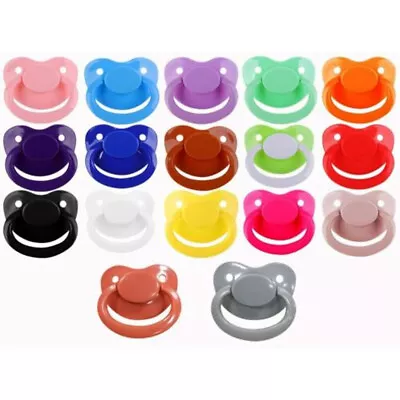 Adult Sized Pacifier Dummy For Adult Babies Cute Large Handle Silicone Pacifier • $5.60