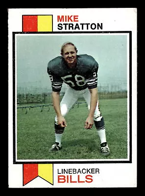 Mike Stratton 1973 Topps #388 Buffalo Bills Very Good • $1.50