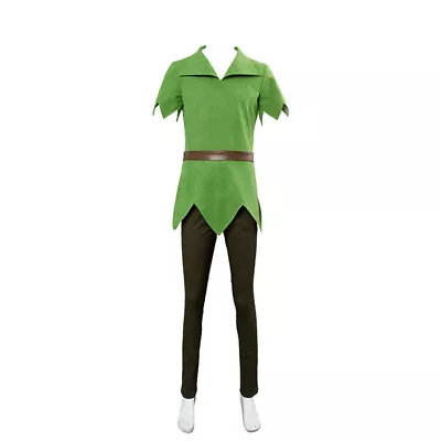 Peter Pan Cosplay Costume For Adults And Kids Halloween Party Outfit • $56.45