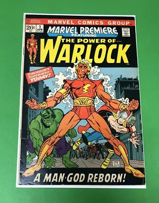 MARVEL PREMIERE #1 THE POWER OF WARLOCK 1st APPEARANCE RENAMED WARLOCK • $75