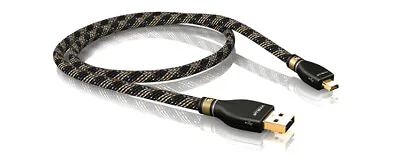 Viablue KR-2 Silver Usb-Cable 2.0 A/Mini-B 6 7/12ft Ofc 21062 Silver 3x Shield • $76.18