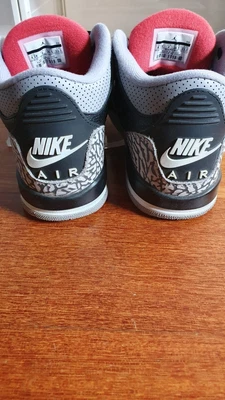 $198 • Buy Size 4.5 - Jordan 3 Retro OG Black Cement 2018