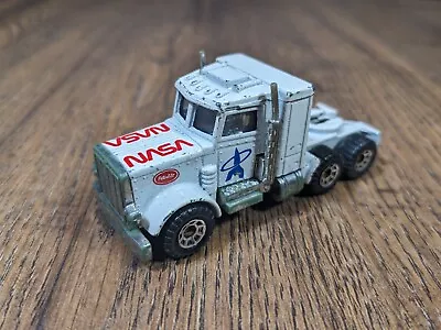 1983 ~ Matchbox NASA Convoy ~ CY 15 Peterbilt Semi Truck ~ Vintage ~ 1:80 Scale • $12.50