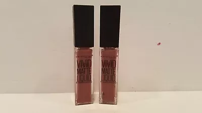 Maybelline ~ Lot 2 ~ Vivid Matte Liquid ~ #02 Grey Envy ~ NWOB  • $9.50