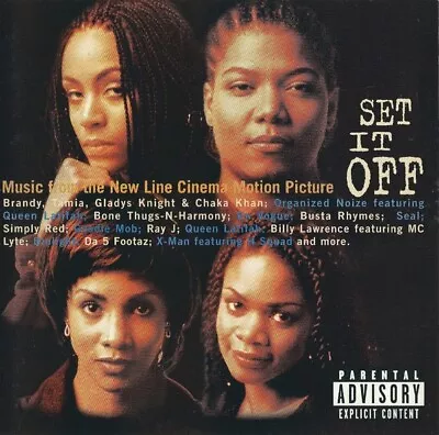 Set It Off: Music From New Line Cinema Motion Picture (CD Stamped Promo) V.G • $4.66