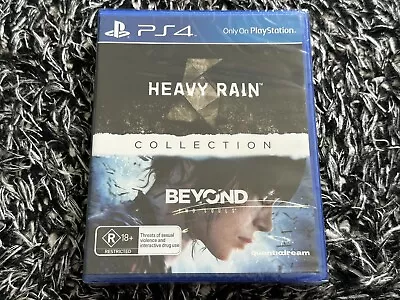 Heavy Rain Beyond Two Souls Collection PS4 Sony Playstation 4 BRAND NEW & SEALED • $59.99