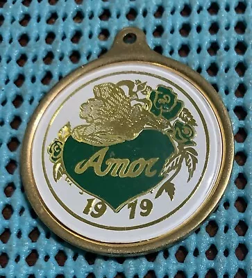 1979 Krewe Of AMOR  Mardi Gras Looped Badge / Charm • $3.99