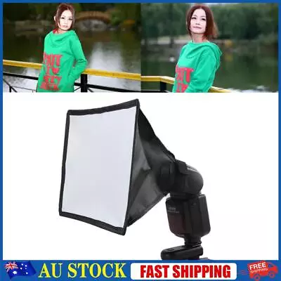 Mini Diffuser Universal Flash Diffuser Reflector Softbox For Nikon For Canon • $10.29