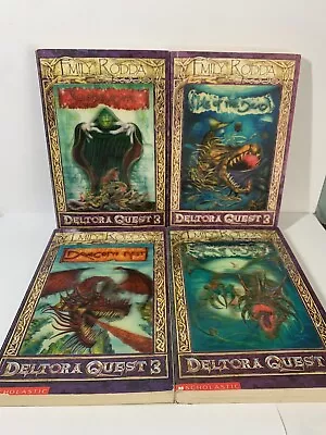 Deltora Quest Three 3 Complete 4x Book Set Emily Rodda Lenticular Covers • $30