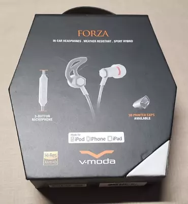 Forza V-Moda Wired In-Ear Headphones - Made For Apple • $20