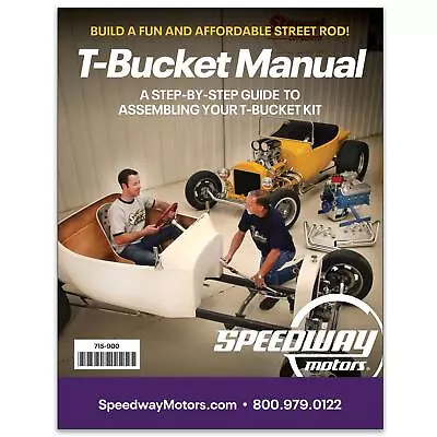 Speedway T-Bucket Build Instruction Assembly Manual • $34.99