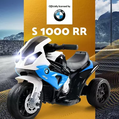 BMW Kids Ride On Motorcycle Motorbike Licensed Car Electric Toys Cars Police • $80.95