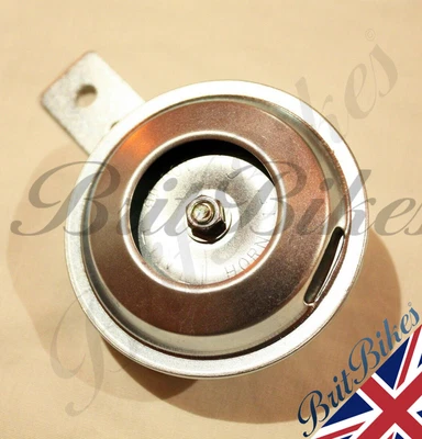 £12.85 • Buy Horn - Universal Small 6v 70mm Diameter Bright Zinc Plated Bsa Triumph Motorbike