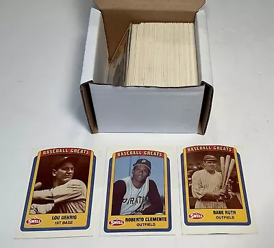 1990 Swell Baseball Greats Complete Set (1-165) Babe Ruth Lou Gehrig - EX-NM • $19.99