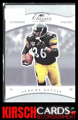 Jerome Bettis 2001 Donruss Classics #72 Pittsburgh Steelers • $1.69