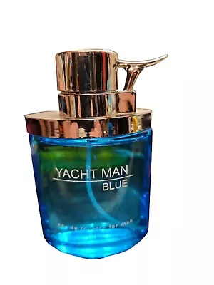 Yacht Man Blue By Secret Plus Eau De Toilette For Men 3.4 Fl Oz • $19.99