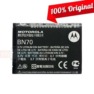 Original Motorola SNN5837A BN70 Battery For  Debut I856 Karma QA1 Hint QA30 W845 • $10.87