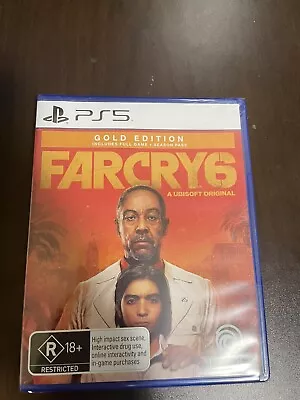 Brand New Ps5 Far Cry 6 Gold Edition *SEALED* • $60