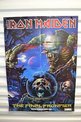 Iron Maiden 24x34 Inches Poster The Final Frontier Metal Hammer Rare • $20