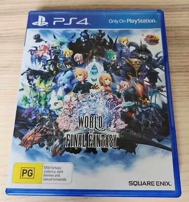 World Of Final Fantasy PS4 Sony PlayStation 4 Square Enix • $19