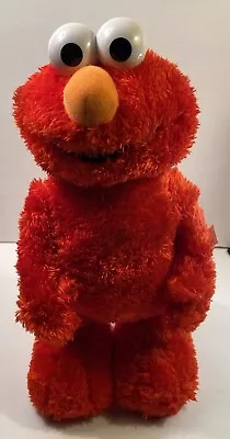 Sesame Street Tickliest Tickle Me Elmo Laughing Talking 14-Inch Elmo Plush • $49.95