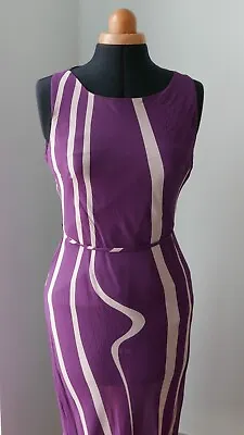 J. Taylor Purple Dress Sz. 10 • £9.99