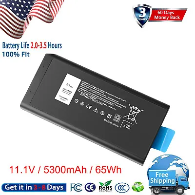 4XKN5 Battery 65Wh 11.1V For Dell Latitude 14 Rugged 5404 7404 E5404 E7404 Serie • $27.99