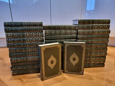 34 Volume Set Charles Dickens The Complete Works Centennial Edition Heron Green • £99.99