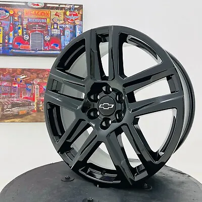 22  Black Chevy Silverado Trail Boss Z71 Tahoe Wheels Rims GMC Sierra Yukon 2024 • $1049