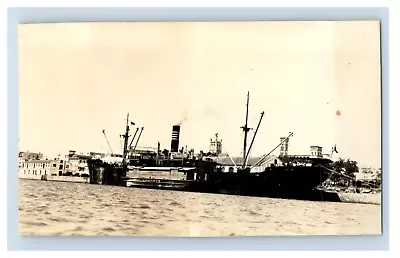 1941 S.S. Silver Sword Liner Sword Steamship Line Real Photo 2 SP1 • $27.50