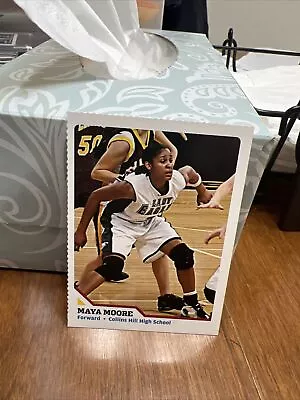 Maya Moore Rookie Sports Illustrated For Kids WNBA NCAA Card Ex 2006 126 • $12.99