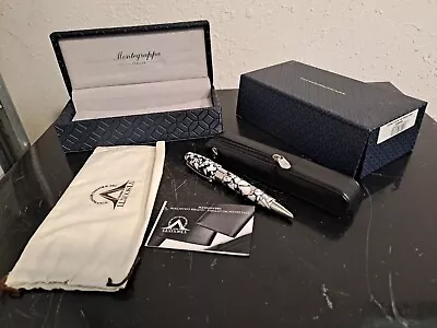 Montegrappa Fortuna Mosaico Roma Ball Point Pen Medium Nib MIB • $175