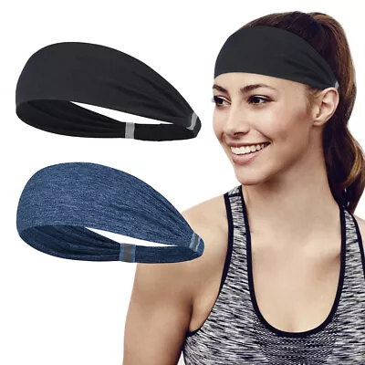 Lightweight Sports Running Headband Athletic Workout Sweatbands For Men Women • $5.90