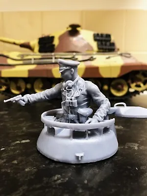 WW 2 German Tank Officer 1/16 Scale Half Figure • £6.50