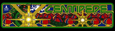 Centipede Arcade Marquee For Reproduction Header/Backlit Sign • $15.75