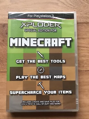 Xploder Special Edition For Minecraft PS3 PlayStation Sealed  • £29.99