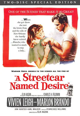 A Streetcar Named Desire (DVD 1951) • £5