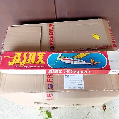 Vintage Keil Kraft Model Aeroplane Kits The Ajax Incomplete See Pics  • £20