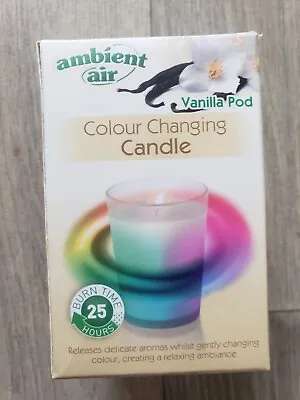 £4 • Buy Ambient Air Colour Changing Candle