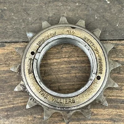 VIntage The Villiers 16t Freewheel 16 Tooth Cog Model De-Luxe Prewar 1920s • $179.99