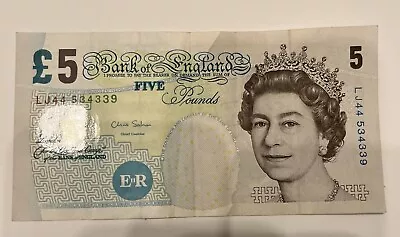 Old Five £5 Pound Note Uncirculated • £100