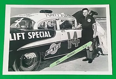 Found PHOTO Of NASCAR Race Car Driver FONTY FLOCK In His #14 OLDS OLDSMOBILE • $3.29