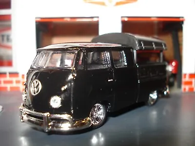 1960 Double Cab Vw Covered Trucklimited Edition Deluxe Volkswagen 1/64 M2  • $20.40