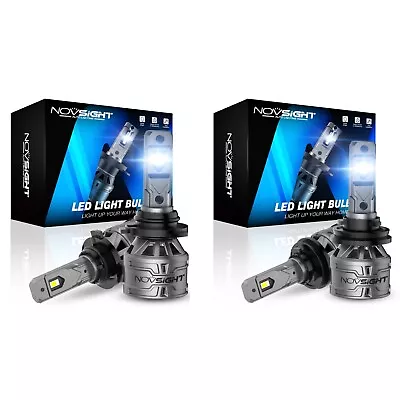 4x NOVSIGHT 9005 H11 LED Headlight Bulbs Conversion High Low Beam Bright White • $31.99